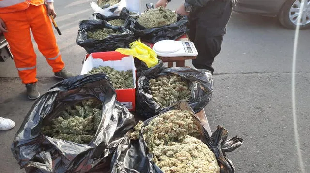 Usaban prendas del personal de serenazgo para vender la marihuana