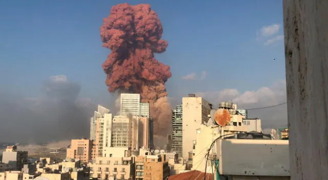 Las explosiones remecieron toda la ciudad.