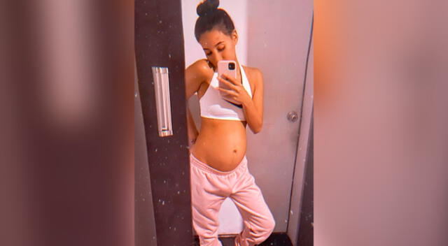 Samahara Lobatón contó vía Instagram que se mudo de casa para darle comodidad a su futura hijita.