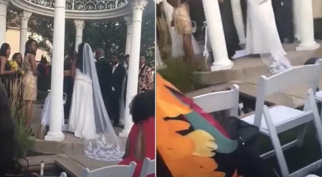 Ceremonia se hizo viral en las redes sociales.