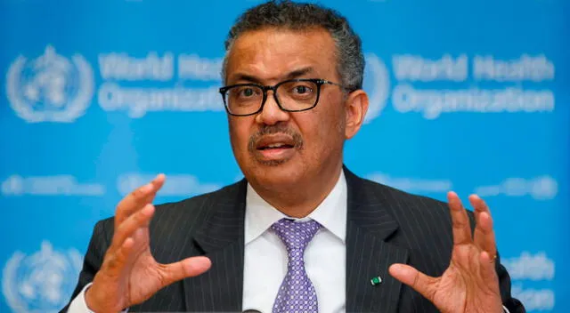 El director general de la Organización Mundial de la Salud (OMS), Tedros Adhanom.