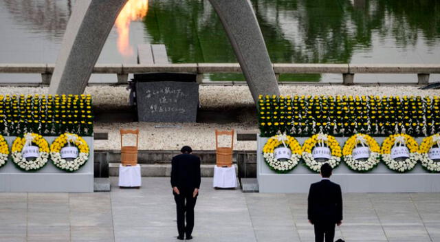 Conmemoran los 75 años de la bomba atómica en Hiroshima
