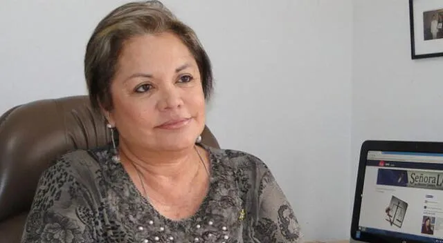 Rosario Sasieta es titular del Ministerio de la Mujer.