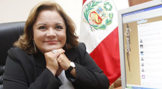 Rosario Sasieta es titular del Ministerio de la Mujer.