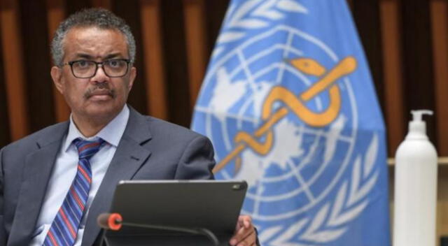 El director general de la Organización Mundial de la Salud (OMS), Tedros Adhanom.