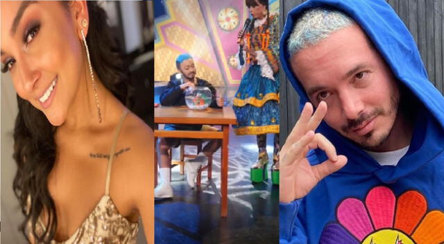 Daniela Darcourt sorprendió imitando a J Balvin.