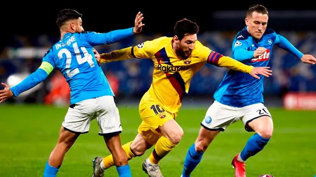 Messi lidera el ataque catalán.
