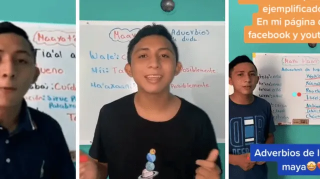 El video del muchacho causó furor en las redes sociales.