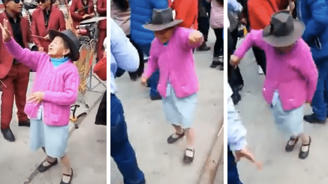 Los videos de abuelitos bailando causan sensación en las redes sociales.