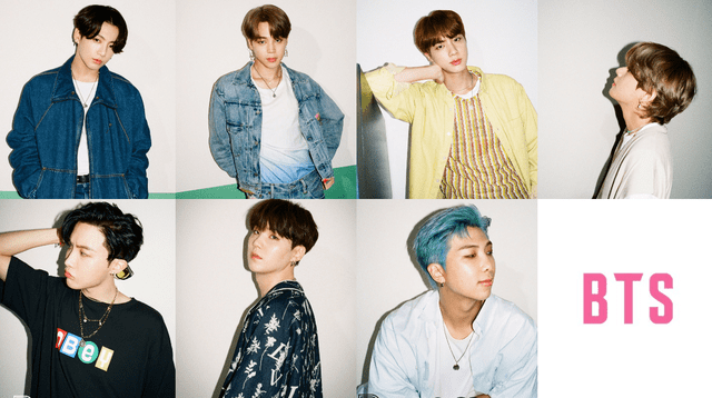 Los integrantes de la banda de K-pop, Jin, RM, Suga, J-Hope, Jimin, V y Jungkook, sorprendieron al mostrarse con nuevos peinados y colores de cabello.