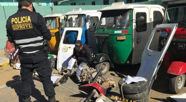 Condenan a una organización criminal dedicaba al robo de mototaxis en Cajamarca