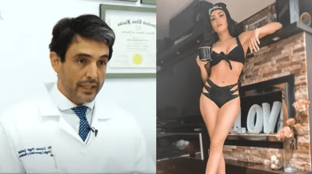 El doctor Luciano Poggi aseguró en Magaly TV La Firme que el peso de Michelle Soifer no va de acuerdo con su talla, y se mostró consternado por su salud.