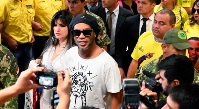 Ronaldinho saldría en libertad a fines de este mes.