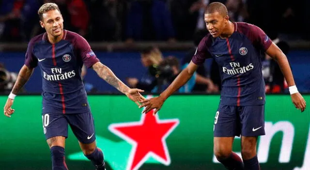 Neymar y Mbappé avanzaron a las semifinales de la Champions League.