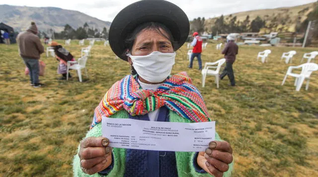 Más de 1.1 millones de hogares de pueblos andinos, amazónicos y afroperuanos han accedido a un bono durante la emergencia sanitaria