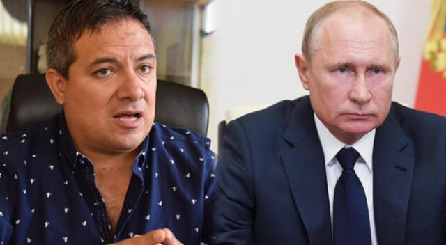 Alcalde de Trujillo pide vacuna contra el COVID-19 a Vladimir Putin.