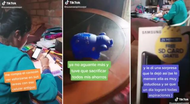 El conmovedor video se hizo viral en TikTok.