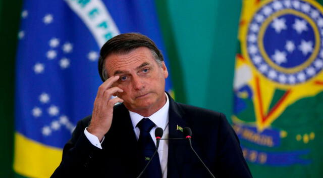 Jair Bolsonaro, presidente de Brasil.