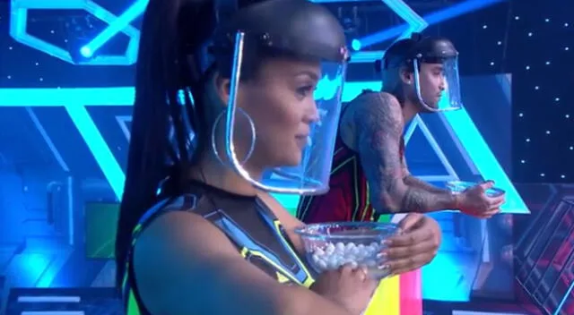 EEG: Angie Arizaga le cantó ‘Rata de dos patas’ a Jota Benz