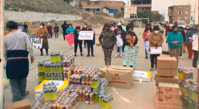 Vecinos de Villa María recibieron ayuda social.