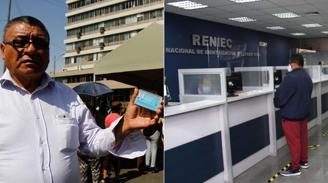 Reniec vuelve a brindar servicios de identificación y registro civil en oficinas de Tumbes, Sullana y Trujillo. Además, en Lima y Callao hoy empezaron a entregar DNI las oficinas de Ventanilla, Lurín, Pachacamac y Comas.