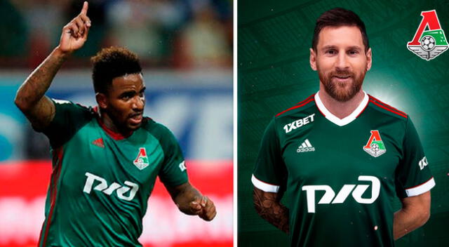 ¿Jefferson Farfán sale e ingresa Lionel Messi?