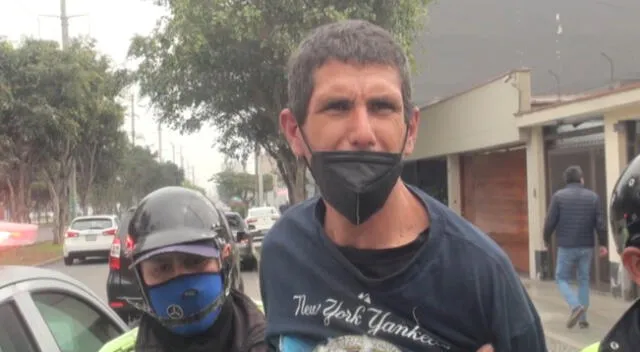 Capturan a ladrón en Surco.