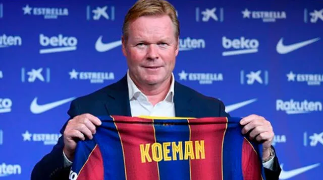 Ronald Koeman habló sobre Lionel Messi.