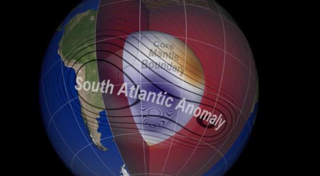 El campo magnético protege a la Tierra, actuando como un escudo contra el viento solar | Foto: NASA
