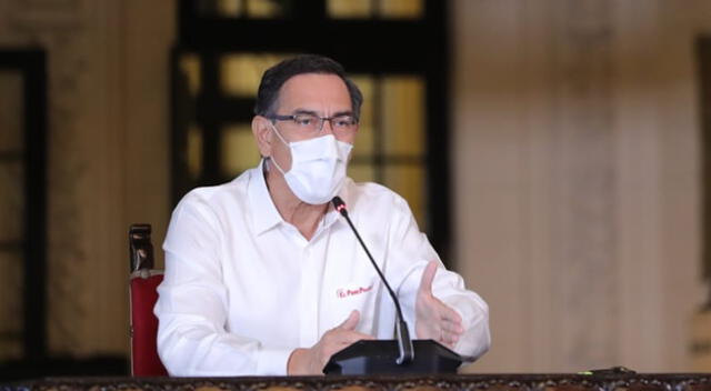 Martín Vizcarra ofreció conferencia de prensa este jueves 20 de agosto | Foto: @presidenciaperu