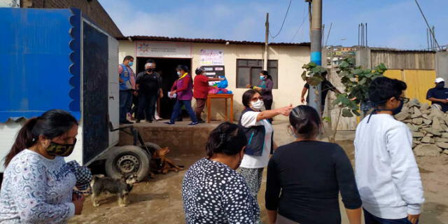 Alimentos fueron repartidos a comedores populares del Callao