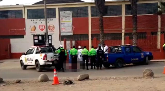 joven es asesinada en la puerta de un colegio