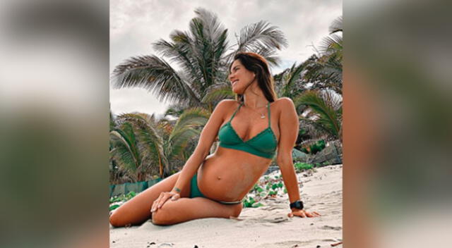 La bella modelo venezolana, Korina Rivadeneira, sorprendió al mostrarse sin ninguna marca de estrías.