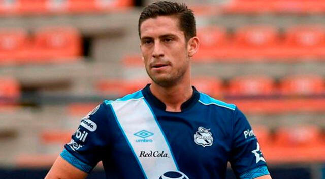 Santiago Ormeño es jugador del Puebla de México.