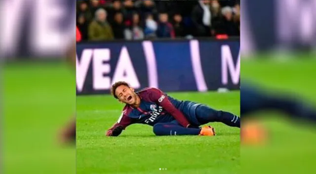 Neymar lamentó haber perdido la Champions League.