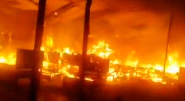 Reportan incendio de grandes proporciones en Santa Clara