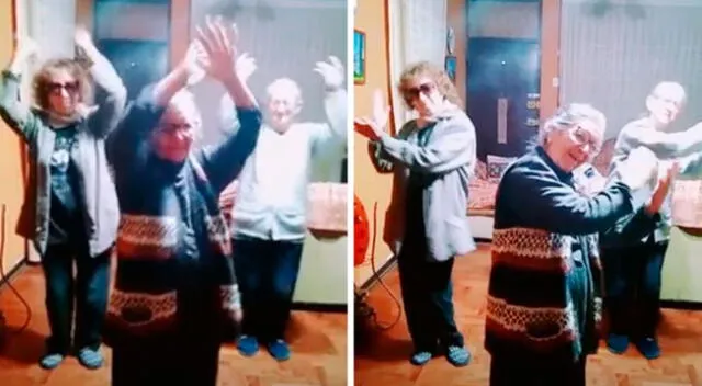 Abuelitas realizan un reto de TikTok y demuestran tener un gran talento