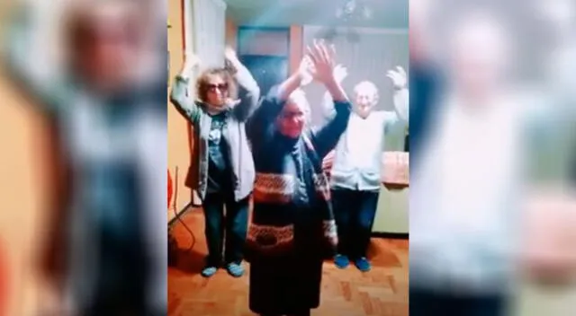 Abuelitas realizan un reto de TikTok y demuestran tener un gran talento