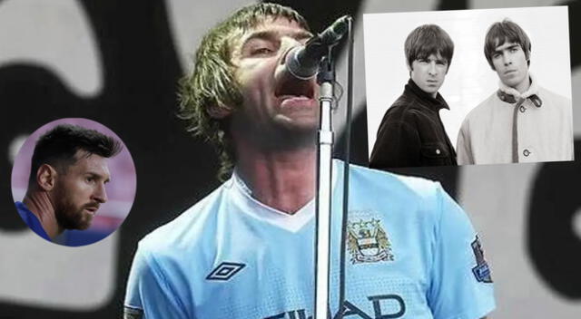 Liam Gallagher, ex Oasis, fue noticia en las redes sociales por posible llegada de Lionel Messi a Inglaterra.
