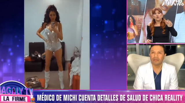 Michelle Soifer estará en su peso ideal en dos meses, según su médico