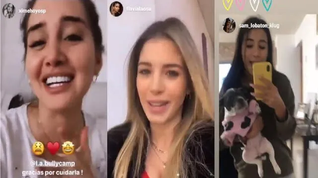 Flavia Laos, Ximena Hoyos y Samahara Lobatón fueron acusadas de promocionar a marca que comercializa animales.