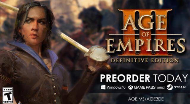 Age of Empires III: Definitive Edition.