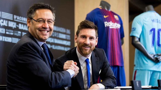 Messi no tiene una buena relación con el presidente del Barza