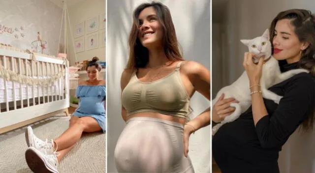 Korina Rivadeneira se pronunció en redes sociales sobre su parto y señaló que su bebé nacerá pronto.