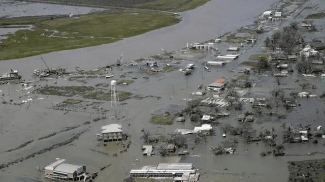 La ciudad más afectada de Louisiana por el huracán Laura es Lake Charles.