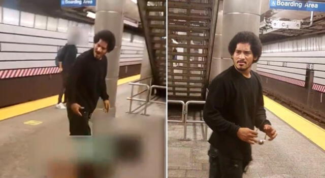 La foto del sujeto quien intentó abusar sexualmente de una mujer en estación de Nueva York.