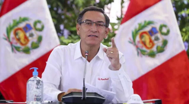 Mensaje a la nación de Martín Vizcarra hoy 1 de setiembre del 2020 desde Palacio de Gobierno.