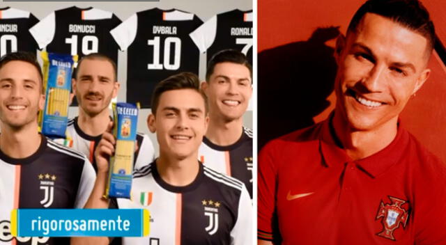 CR7 participó de ocurrente comercial.