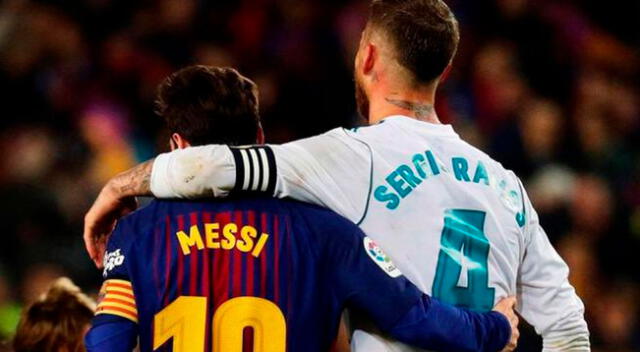 Messi y Ramos, el clásico del Barcelona y Real Madrid de las últimas épocas.