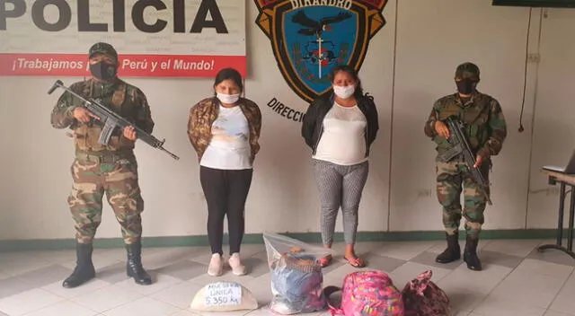 Las hermanas fueron trasladadas a la sede de la Dirandro